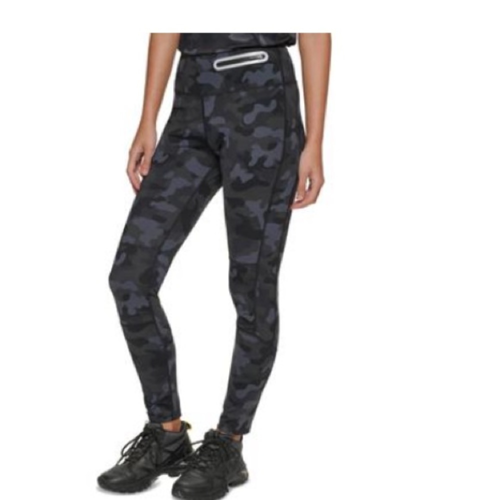 Bass Outdoor Womens Camo Print Fastline Trail Leggings, Large